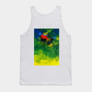 Green abstract artwork Tank Top